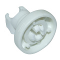 697410196 Ruota superiore per cestello bianca Smeg