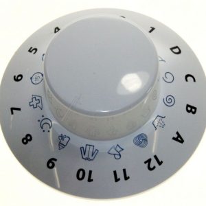 C00267555 482000030860 Manopola programmi bianca PW ARSF Hotpointariston