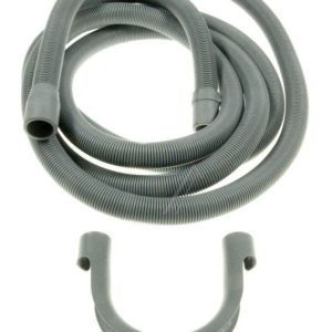 0335 Tubo di scarico 3,5 m Ø19/21 mm dritto Whirlpool