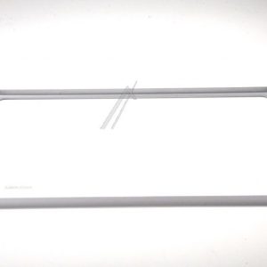 4616140500 C00867541 Ripiano in vetro 294×495 mm G60 bianco vetro di sicurezza 5 canali Beko