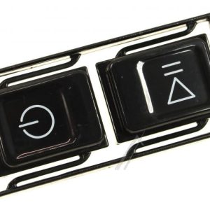 C00627342 488000627342 Pulsante on/off S/P nero FC Whirlpool