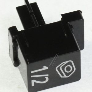 1511440200 C00871533 Pulsante mezzo carico nero Beko