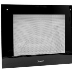 C00499999 481010896956 Vetro porta forno nero Indesit