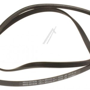 1270J4 6602-001535 Cinghia dentata T3.4/1270-4J in gomma Samsung 6602001535