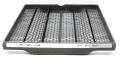 140200578221 Cesto portaposate 3 livelli con ruote grigio Electrolux