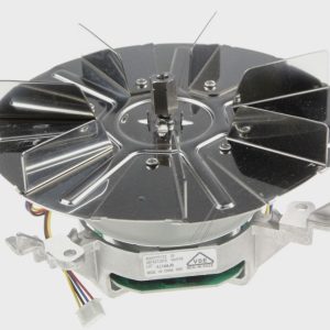 48F527J010 12004793 Motore ventola con pale e dado testa inclusi Bosch