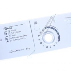 C00646967 488000646967 Pannello frontale e maniglia cassetto EWC81283WITN Indesit