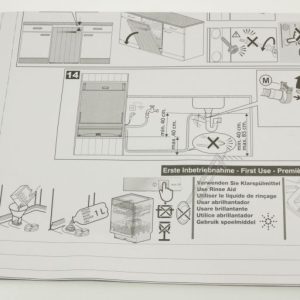 140002854937 Istruzioni montaggio frontale anta completa lavastoviglie Electrolux