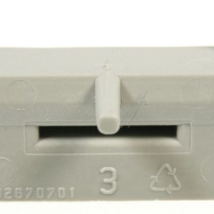 1926707017 Pulsante argentato rettangolare Electrolux